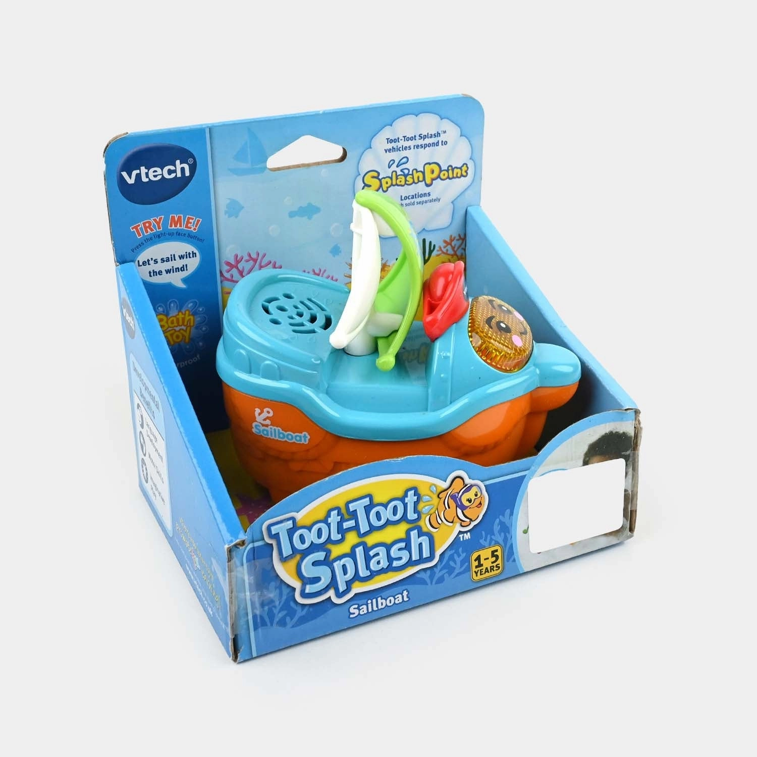Toot-Toot Splash Sailboat