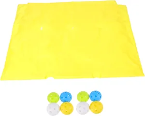 Totority Interactive Team Building Game Mat Set Hole Tarp Mat for Outdoor Indoor Activities Random Color