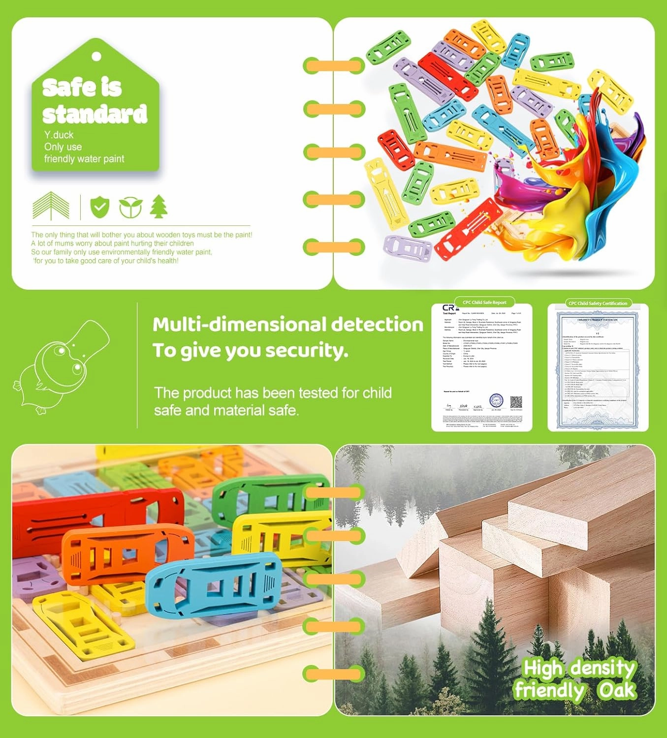 Traffic Jam Car Game – 360/750 Levels Wooden Logic Puzzle, Super Slide Board Games for Kids 4-6 8-12, STEM Toy for Logical Thinking, Brain Teaser Travel Game, Best Birthday Gift for Kids