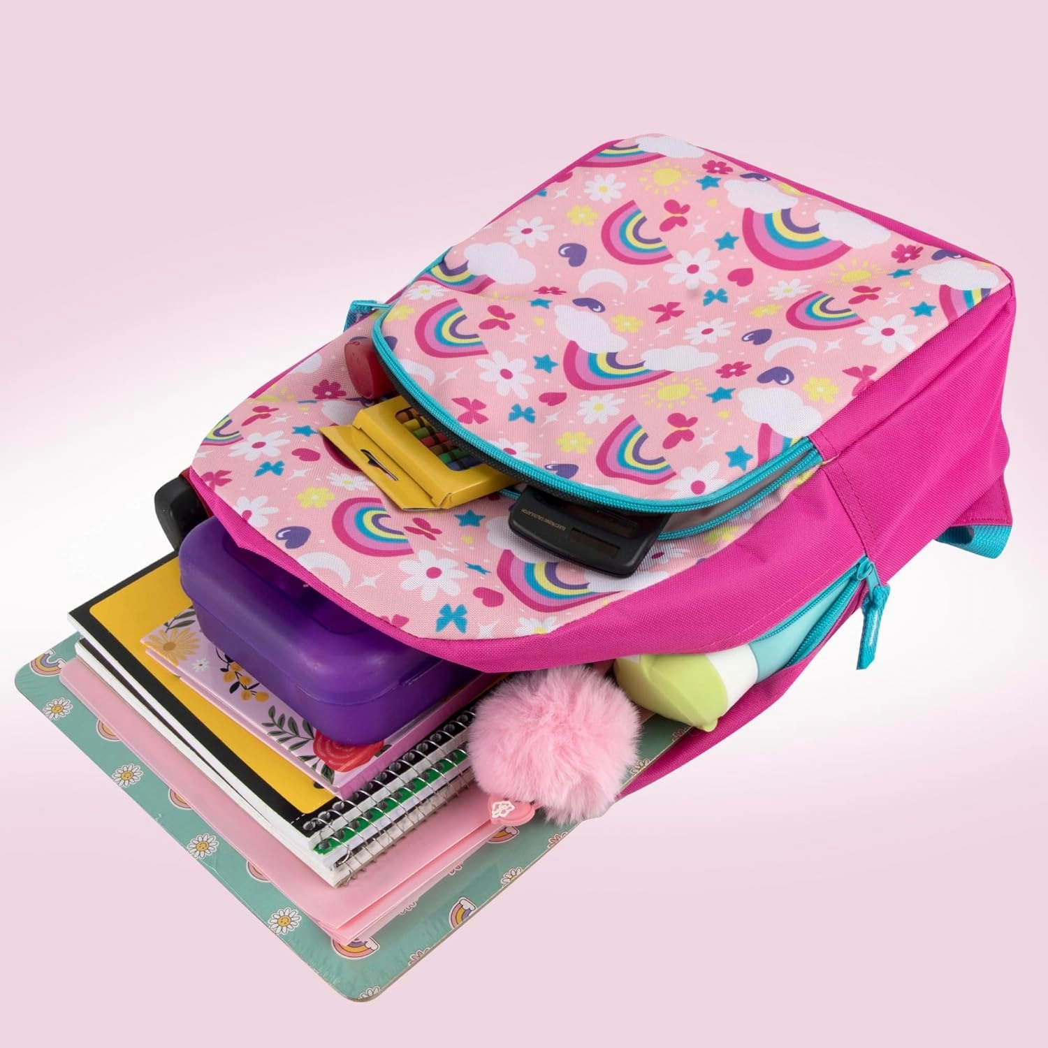 Trail maker Wholesale Kids Backpacks for Boys, Girls Bulk Backpacks 24 Pack with Fun Patterns, Adjustable Padded Straps
