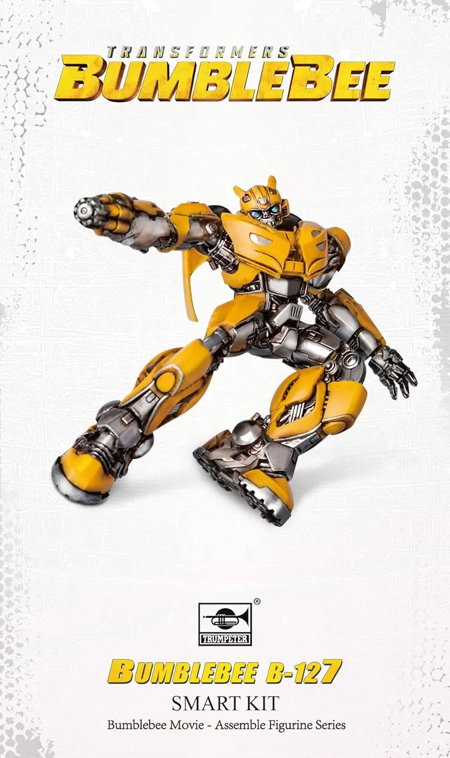 Transformers Bumblebee Figure Model Kit – B-127 Cybertron Easy to Assemble 3D Articulated Action Pre Painted Collectible Series Toys Hobby 08117