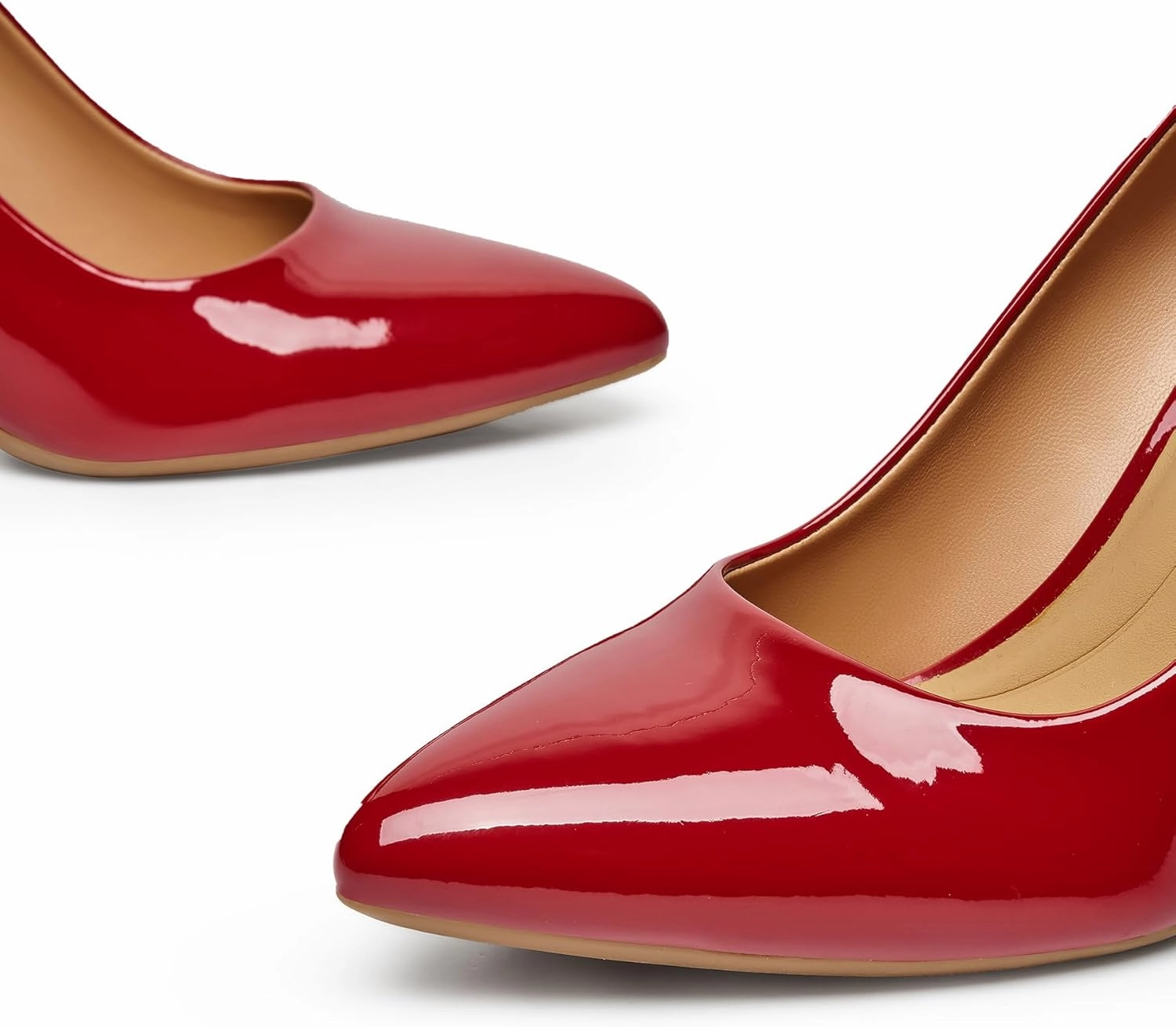 Trary Women’s Slingback Pumps, Black Heels Gold Heels Nude Pink Red Heels, Pointed Toe High Heels for Women Sexy Stiletto Heels Buckle Ankle Strap Closed Toe Pumps Office Party Prom Dress Shoes