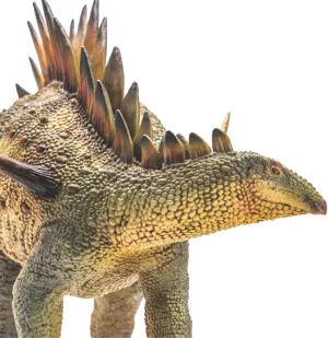 Tuojiangosaurus Figure Realistic Stegosauridae Dinosaur PVC Animal Model Decoration Gift