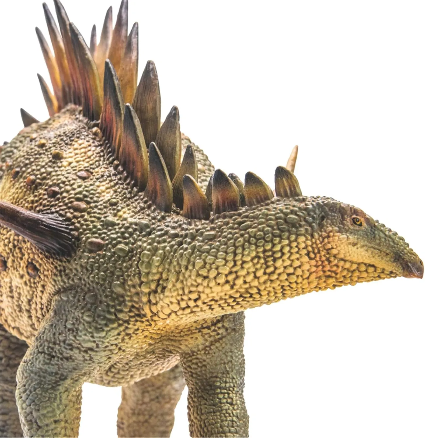 Tuojiangosaurus Figure Realistic Stegosauridae Dinosaur PVC Animal Model Decoration Gift