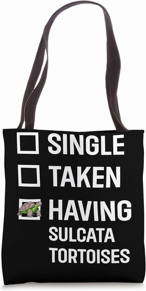 Turtle Owner African Spurred Tortoise Sulcata Tortoise Tote Bag