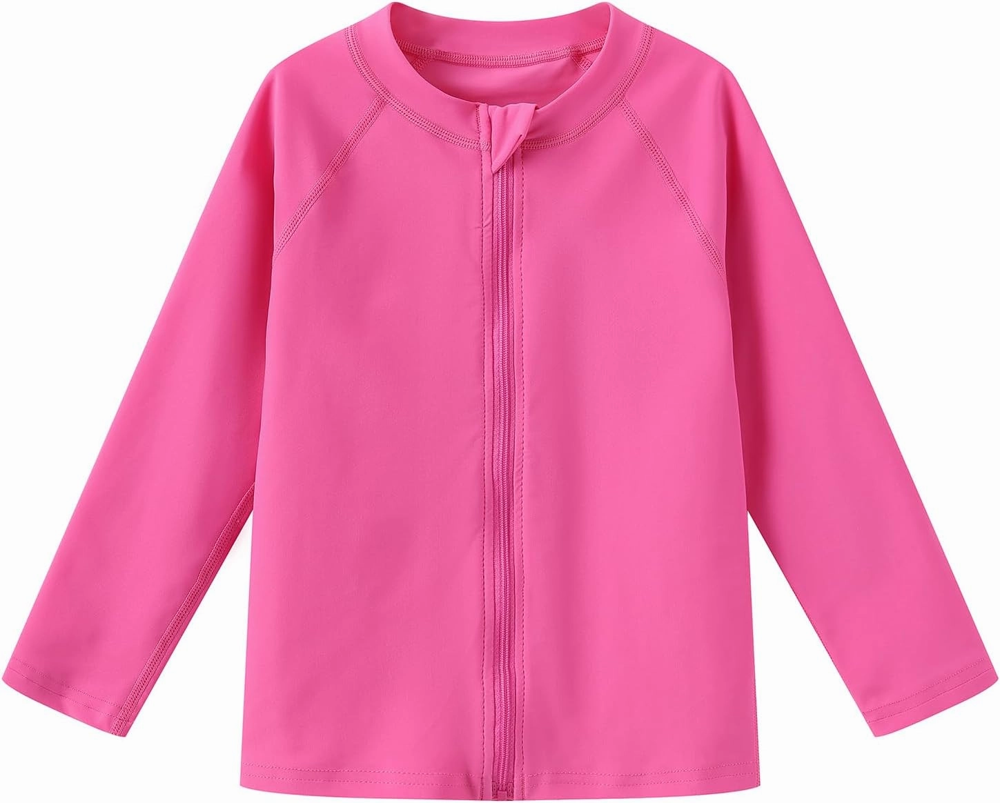 Ubestyle Boys and Girls UPF 50  Long Sleeve Zip Rash Guard Swim Shirt Top Baby Toddler Swimsuits Sun Protection