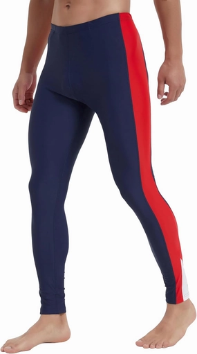 Ubestyle UPF 50  Men's Active Surfing Water Leggings Swim Pants Swim Tights Beach Pants Sun Protective