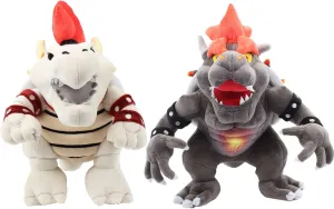 uiuoutoy Dry Koopa & Fury Koopa Plush Toys Stuffed Animal Doll 12'' Set