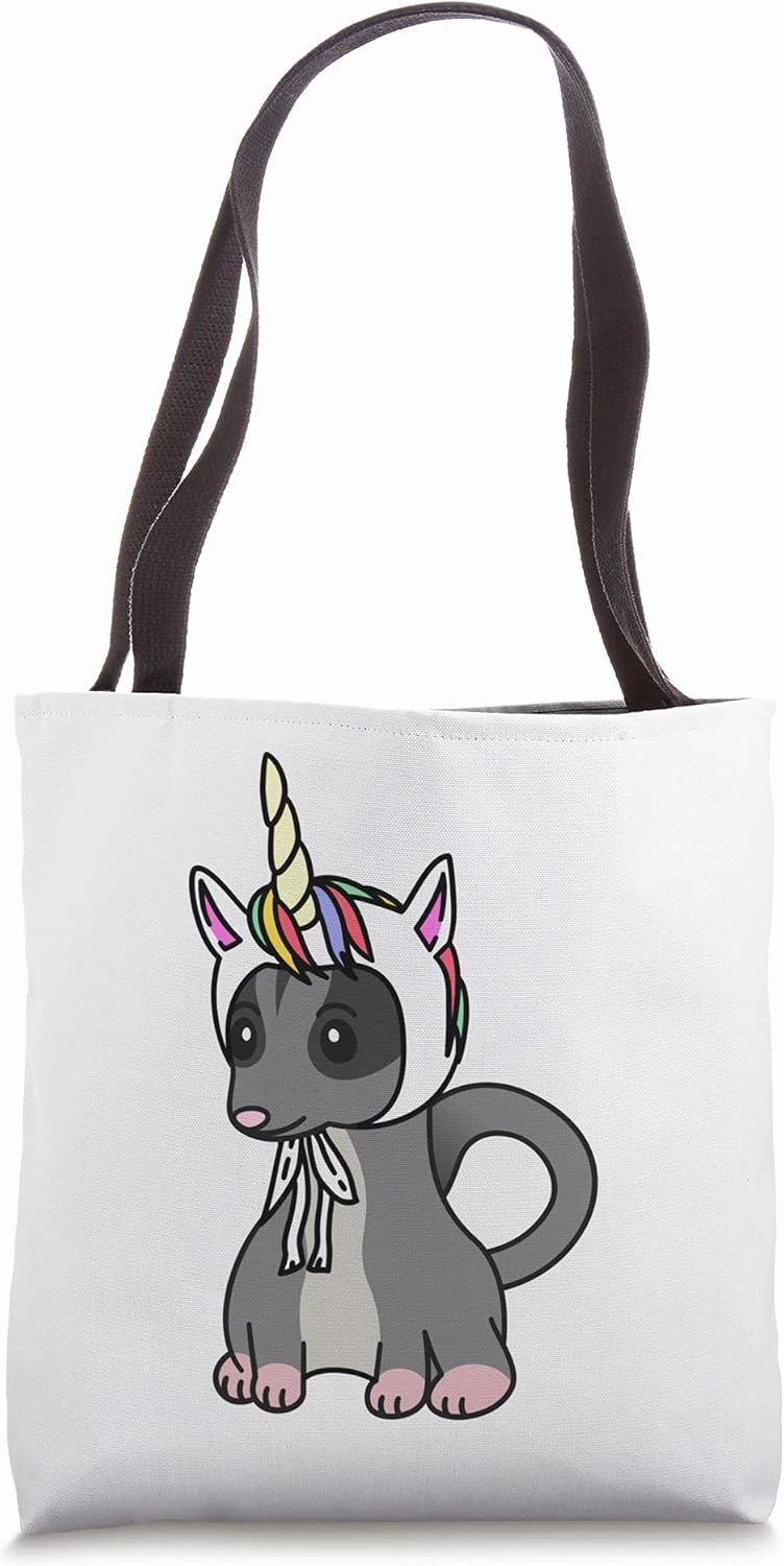 Unicorn Hat Sugar Glider Pet Tote Bag