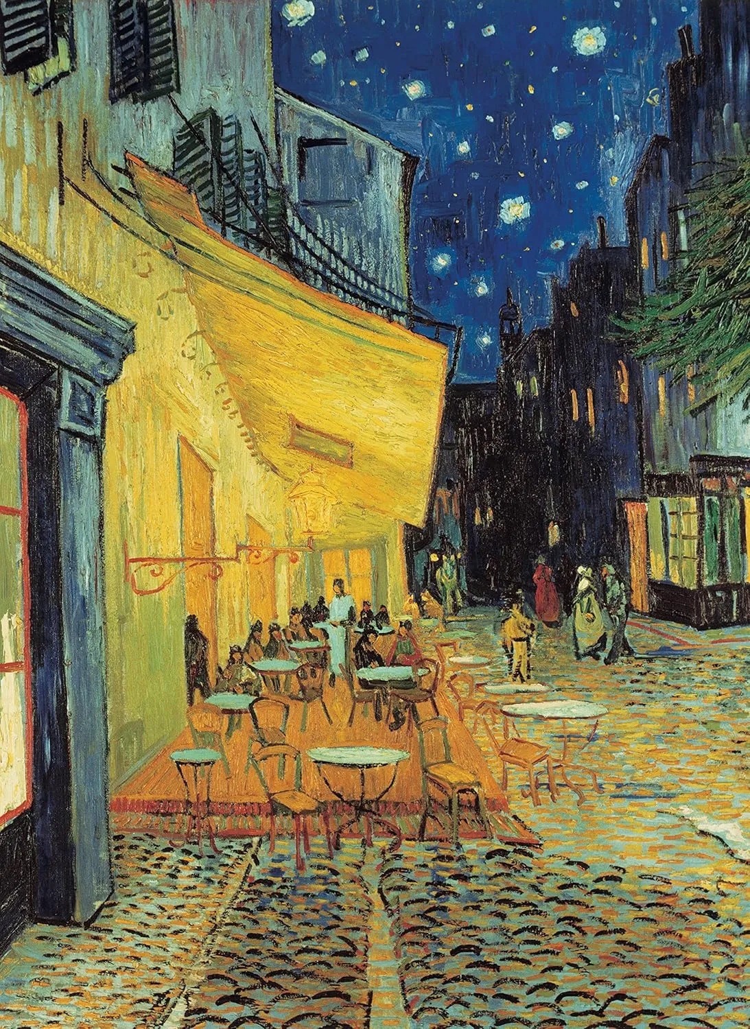 Van Gogh Cafe Terrace At Night - Quality Jigsaw Puzzles 1000 Pieces for Adults