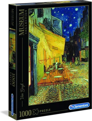 Van Gogh Cafe Terrace At Night - Quality Jigsaw Puzzles 1000 Pieces for Adults