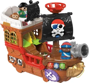 VTech Toot-Toot Friends Kingdom Pirate Ship Baby Interactive Toy for Imaginative Play | 1, 2, 3  Year Old Boys and Girls