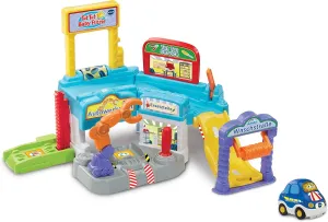 Vtech TUT TUT TUT Baby Flitzer Car Workshop - Interactive Workshop with Robot Arm and Many Play Opportunities - For Children 1-5 Years Old