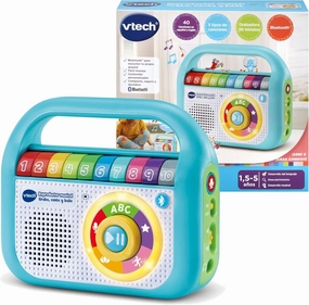VTech 3480-615522 Music Player Recording, Singing and Dancing, Colourful, M (SPANISH VERSION)