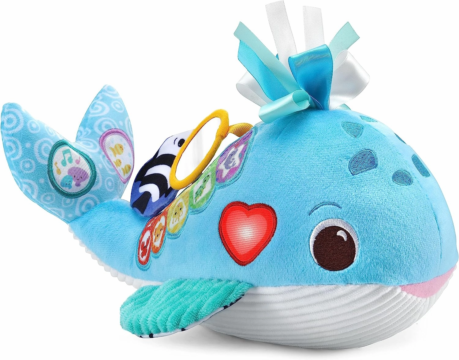 VTech Baby Snuggly Sounds Whale - Sensory Toy with Lights & Music