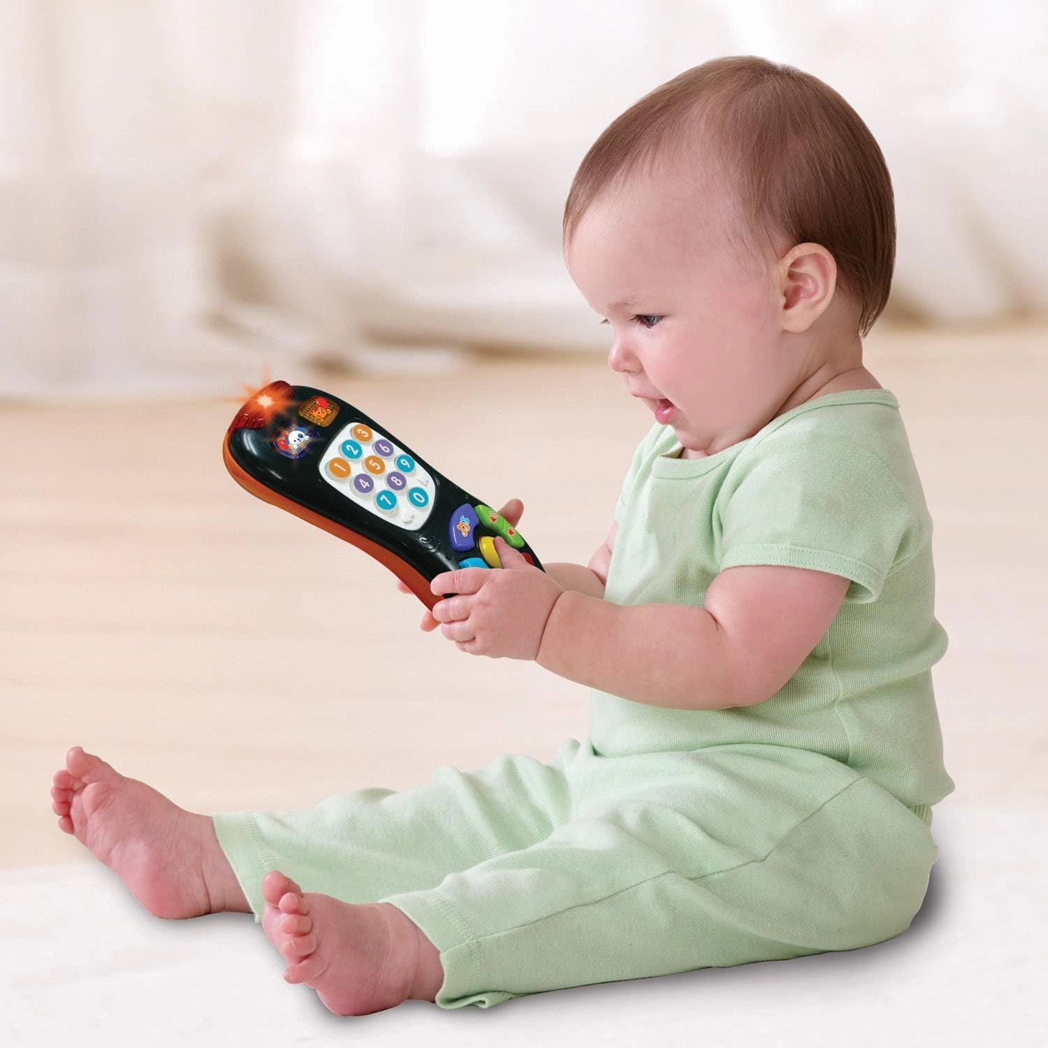 VTech Click and Count Remote (Frustration Free Packaging), Black, 2.95 x 6.69 x 1.38 Inches
