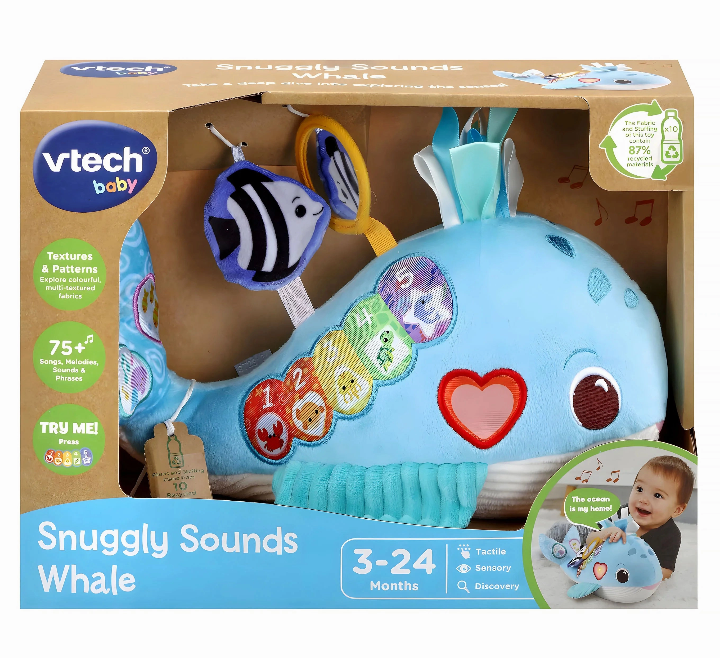 VTech Snuggly Sounds Whale