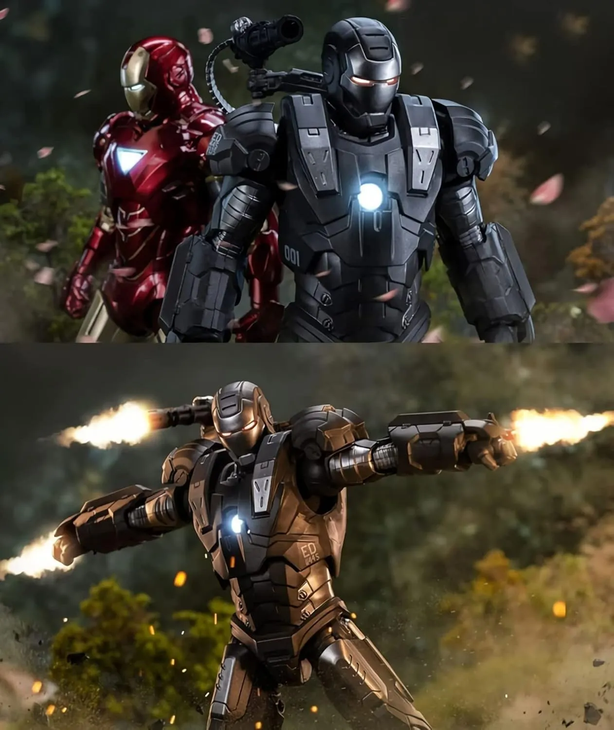 War Machine Mark1 Action Figure-2022 New Released 7 Inch Deluxe Painting Exquisite Collection Movable Model Toys (War Machine Mark1)