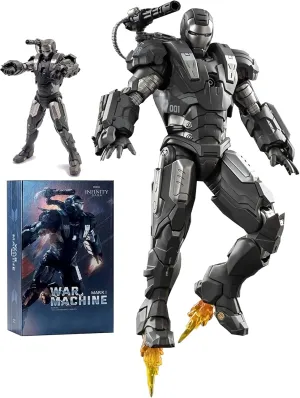 War Machine Mark1 Action Figure-2022 New Released 7 Inch Deluxe Painting Exquisite Collection Movable Model Toys (War Machine Mark1)