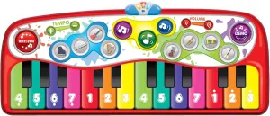 winfun Step to Play Jumbo Piano Mat Musical Mat with 24 Giant Piano Keys, 8 Instrument Sounds, Rhythm Selections, Demo Songs, Record & Playback Features - Perfect for Kids 4  Years 6ft x 2ft