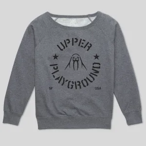WINGER WOMEN'S SCOOP NECK SWEATSHIRT