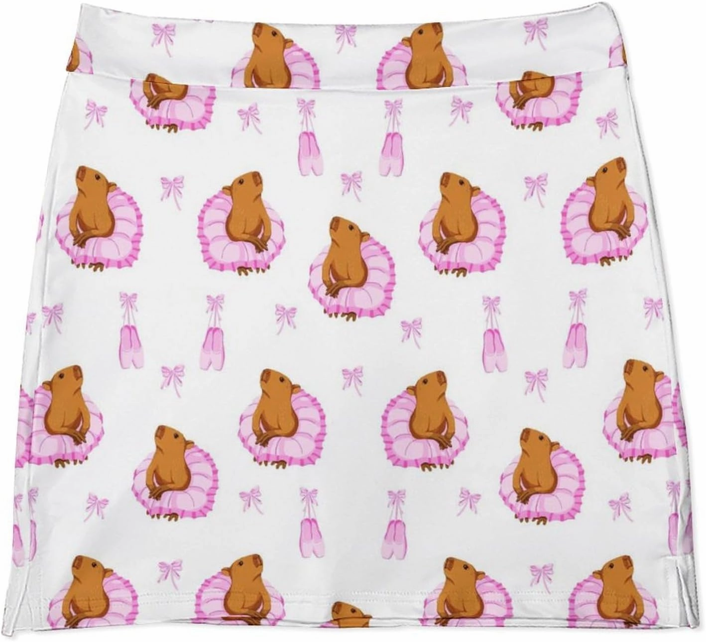Women's Tennis Skirt Anti-Peek Workout Skorts with Built-in Shorts Pocket for Gym Golf Running