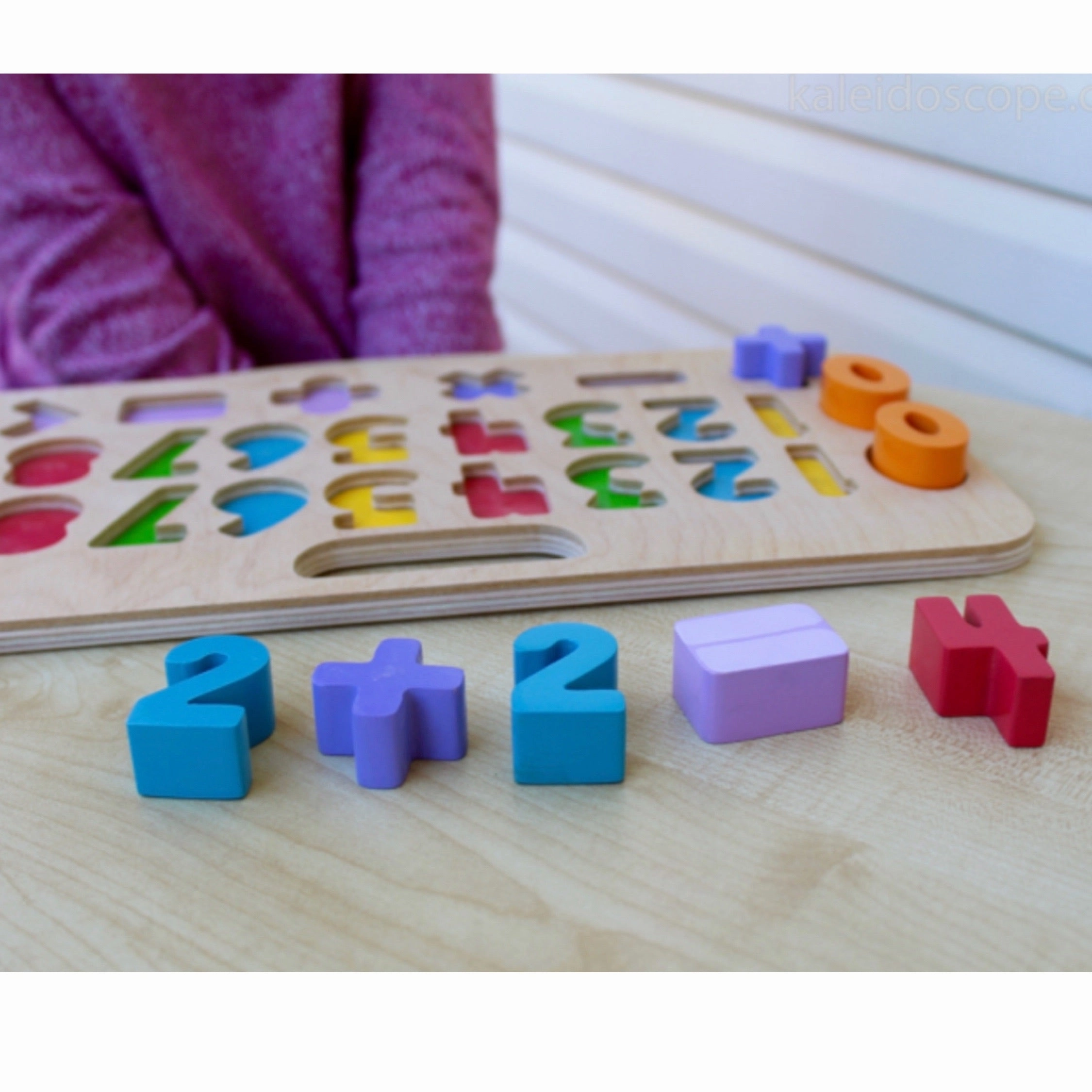 Wooden Mathematics Puzzle