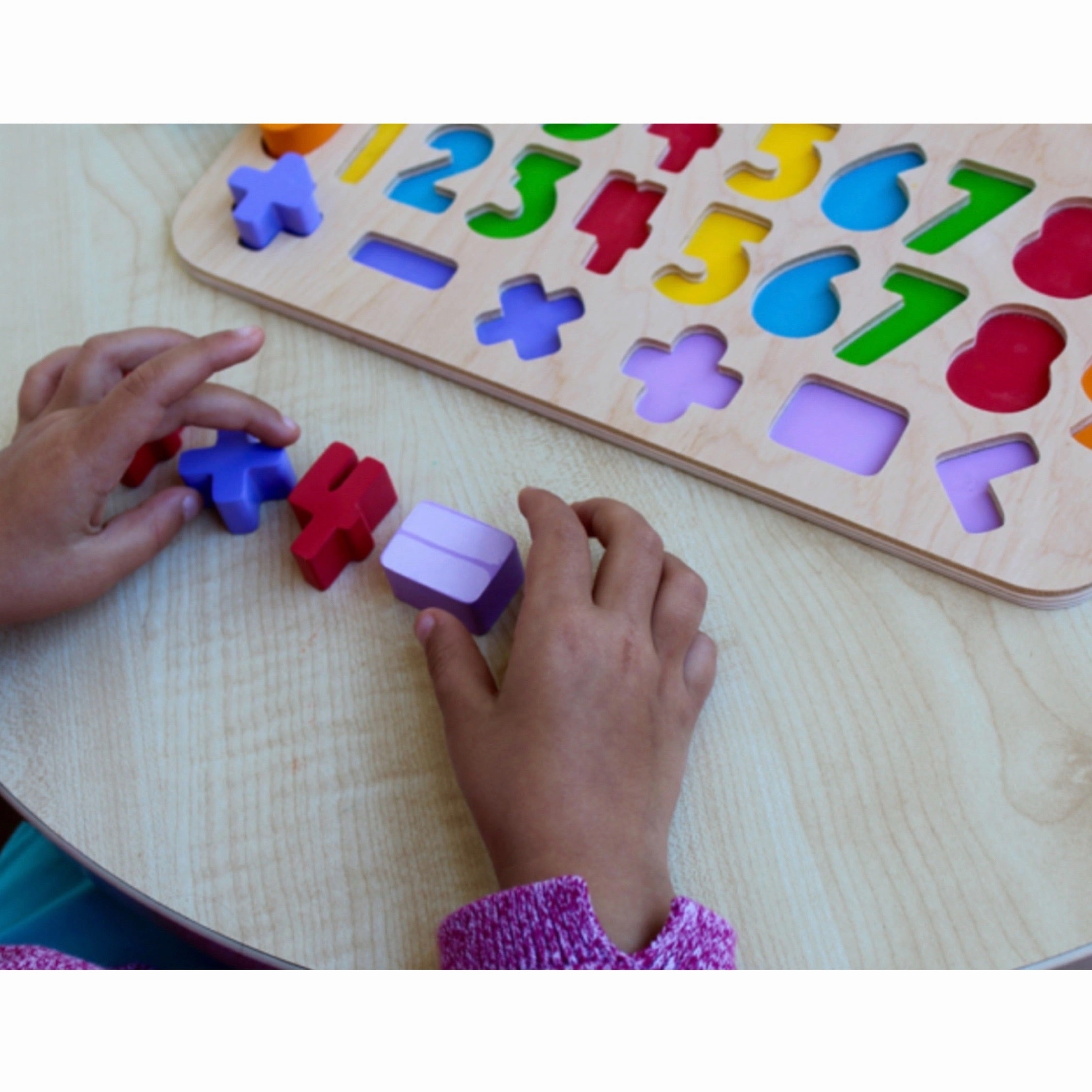 Wooden Mathematics Puzzle