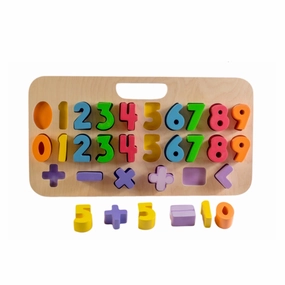 Wooden Mathematics Puzzle