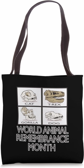 World Animal Remembrance Tribute to Deceased Animals Pets Tote Bag