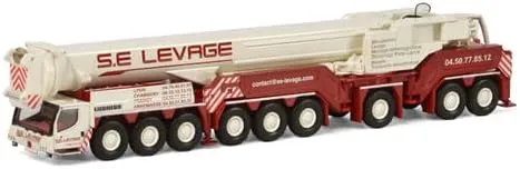 WSI for LIEBHERR LTM 1750-9.1 Crane SE LEVAGE 1/87 DIECAST Truck Pre-Built Model