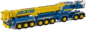 WSI for LIEBHERR LTM 1750 Crane HAVATOR 1/50 DIECAST Truck Pre-Built Model