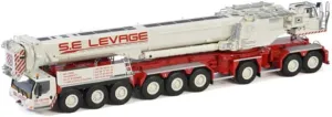 WSI for LIEBHERR LTM 1750 Crane SE LEVAGE 1/50 DIECAST Truck Pre-Built Model