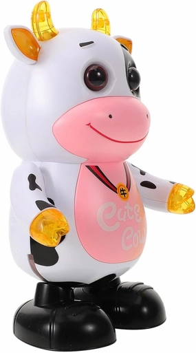 YARNOW 1Pc Electric Dancing Cattle with Fun Cartoon Plaything for Year Mascot Present for Interactive Musical Dancing Cattle