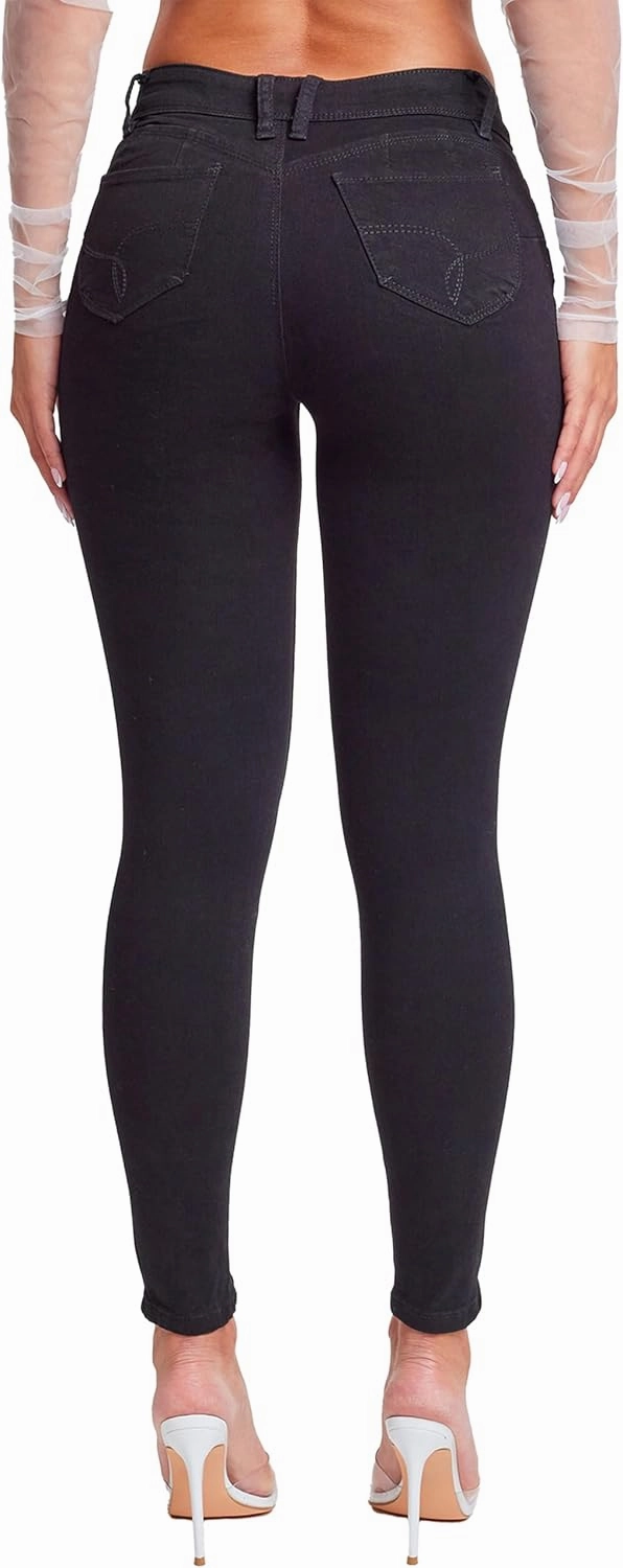 YMI Women's Junior Classic High Rise Flare Jean-Regular Inseam